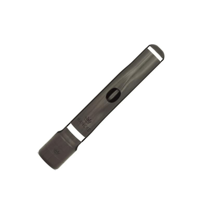 Mancke Wave Crest Grenadilla piccolo hovedstykke – 9K Gold