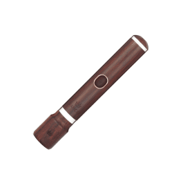 Mancke Straight Rosewood piccolo hovedstykke – 14K Gold