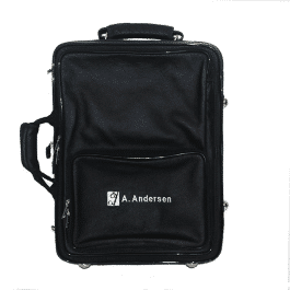 Marcus Bonna - dobbelt klarinet etui - læder